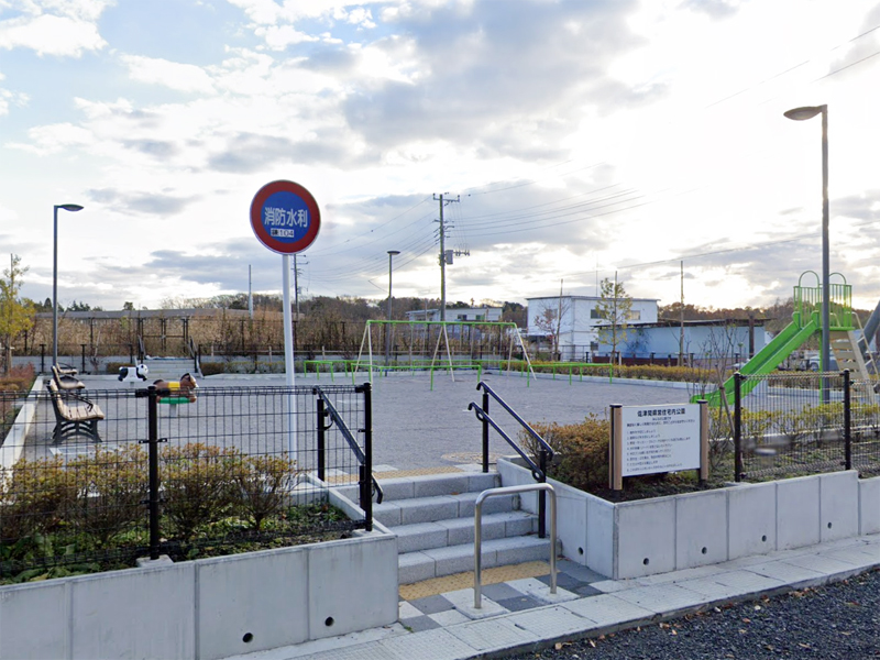 佐津間県営住宅内公園